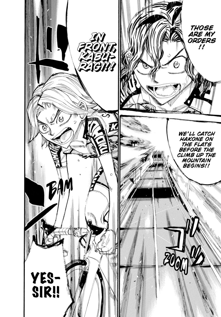 Yowamushi Pedal Chapter 449 page 10 - 