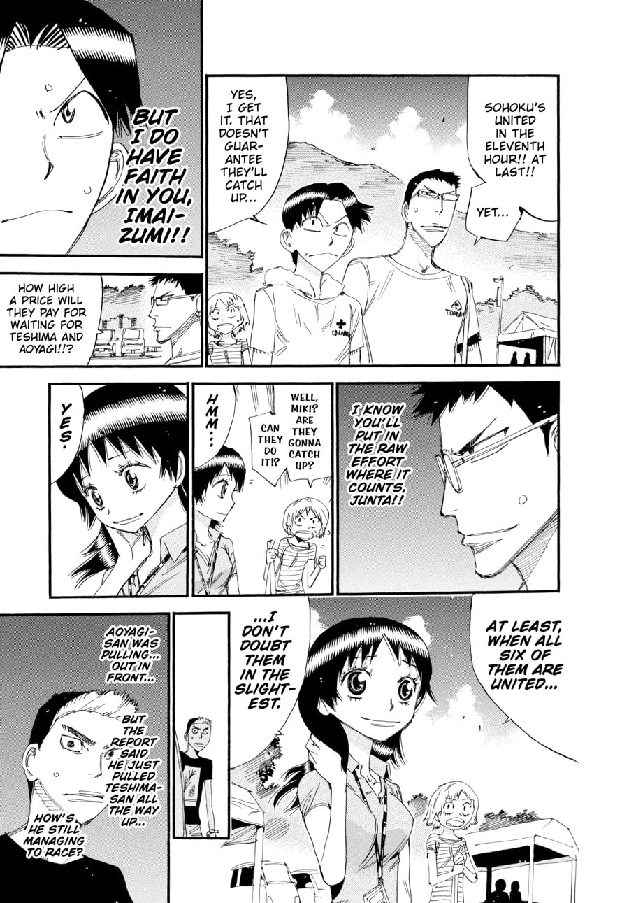 Yowamushi Pedal Chapter 450 page 11 - 