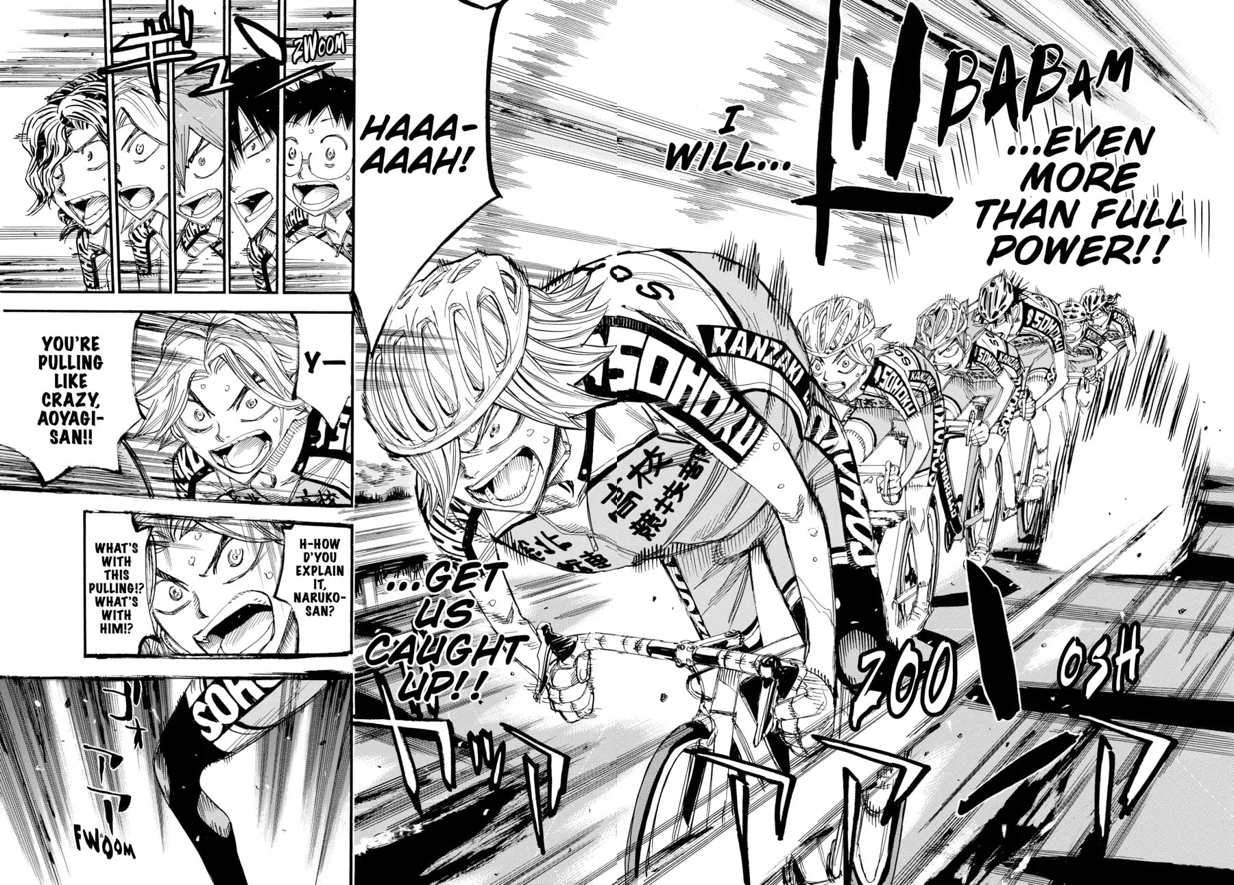 Yowamushi Pedal Chapter 450 page 14 - 