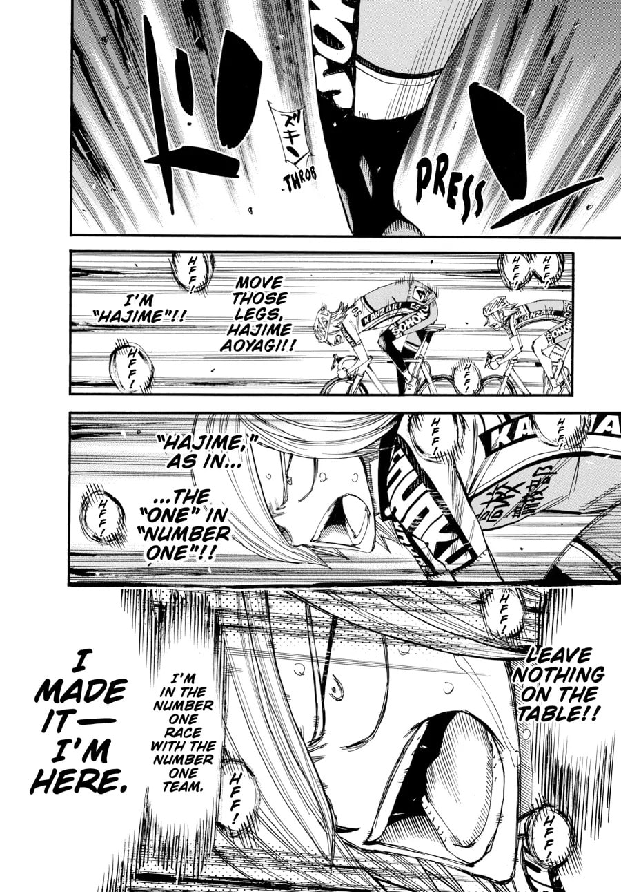 Yowamushi Pedal Chapter 450 page 15 - 