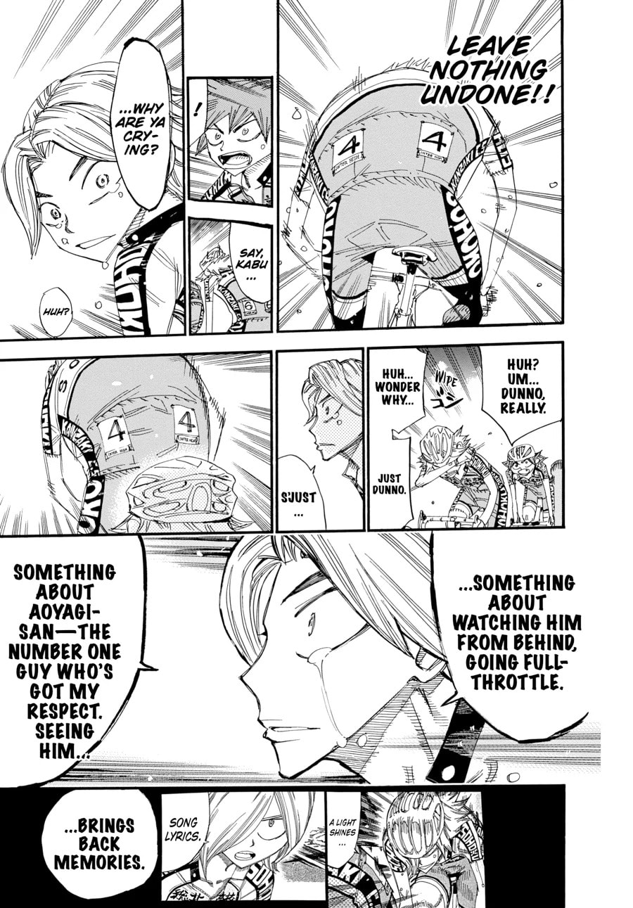 Yowamushi Pedal Chapter 450 page 16 - 