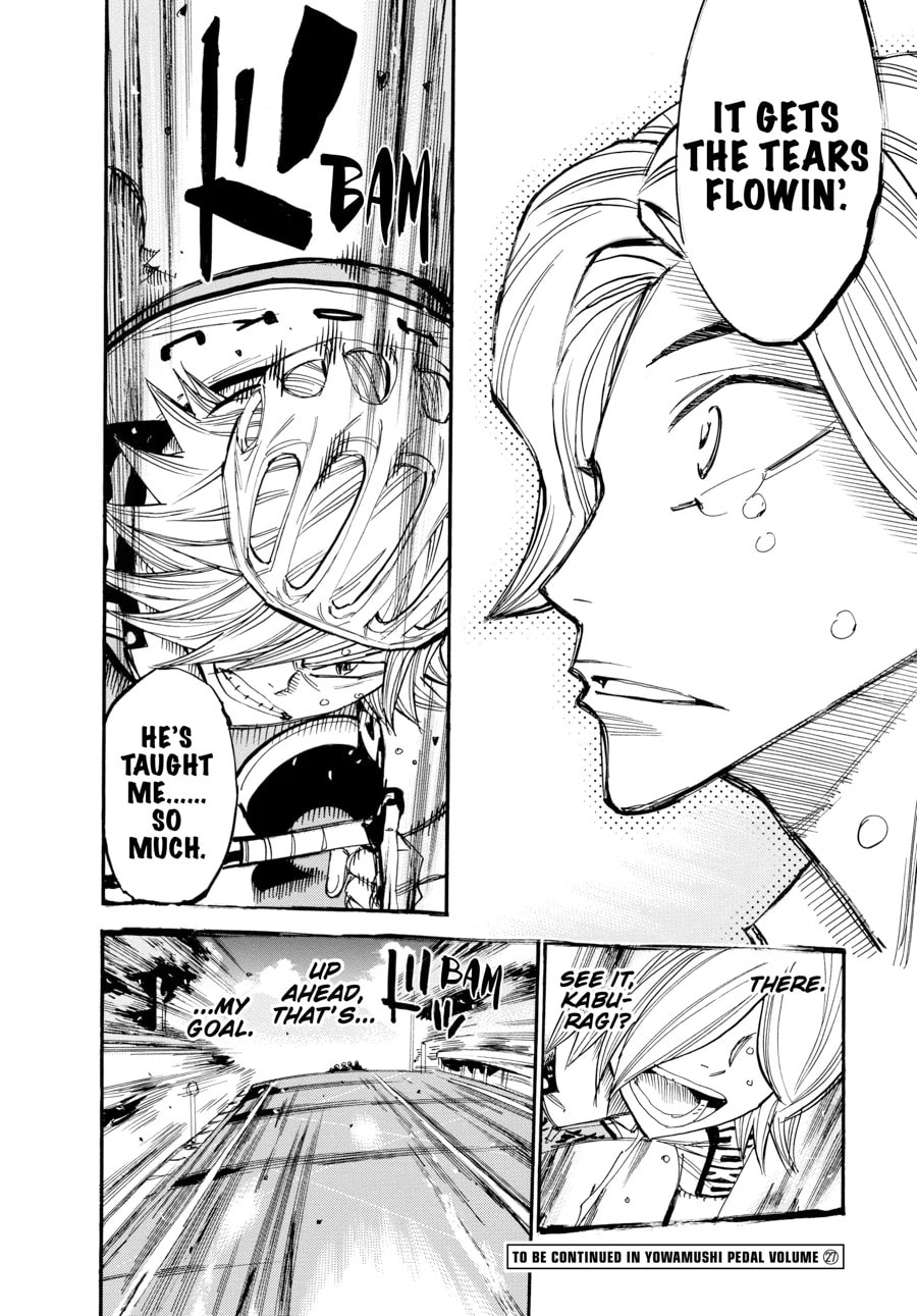 Yowamushi Pedal Chapter 450 page 17 - 