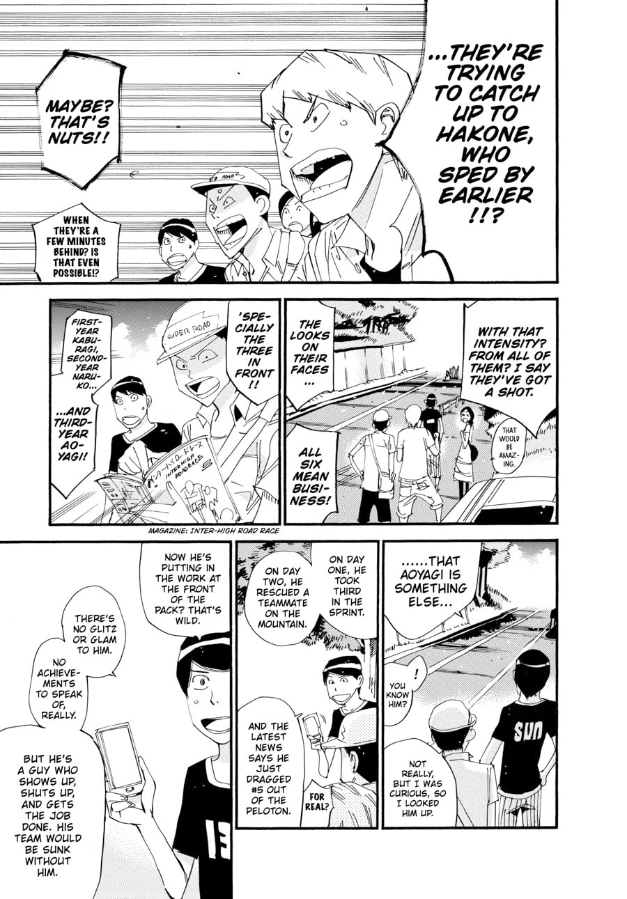 Yowamushi Pedal Chapter 450 page 4 - 