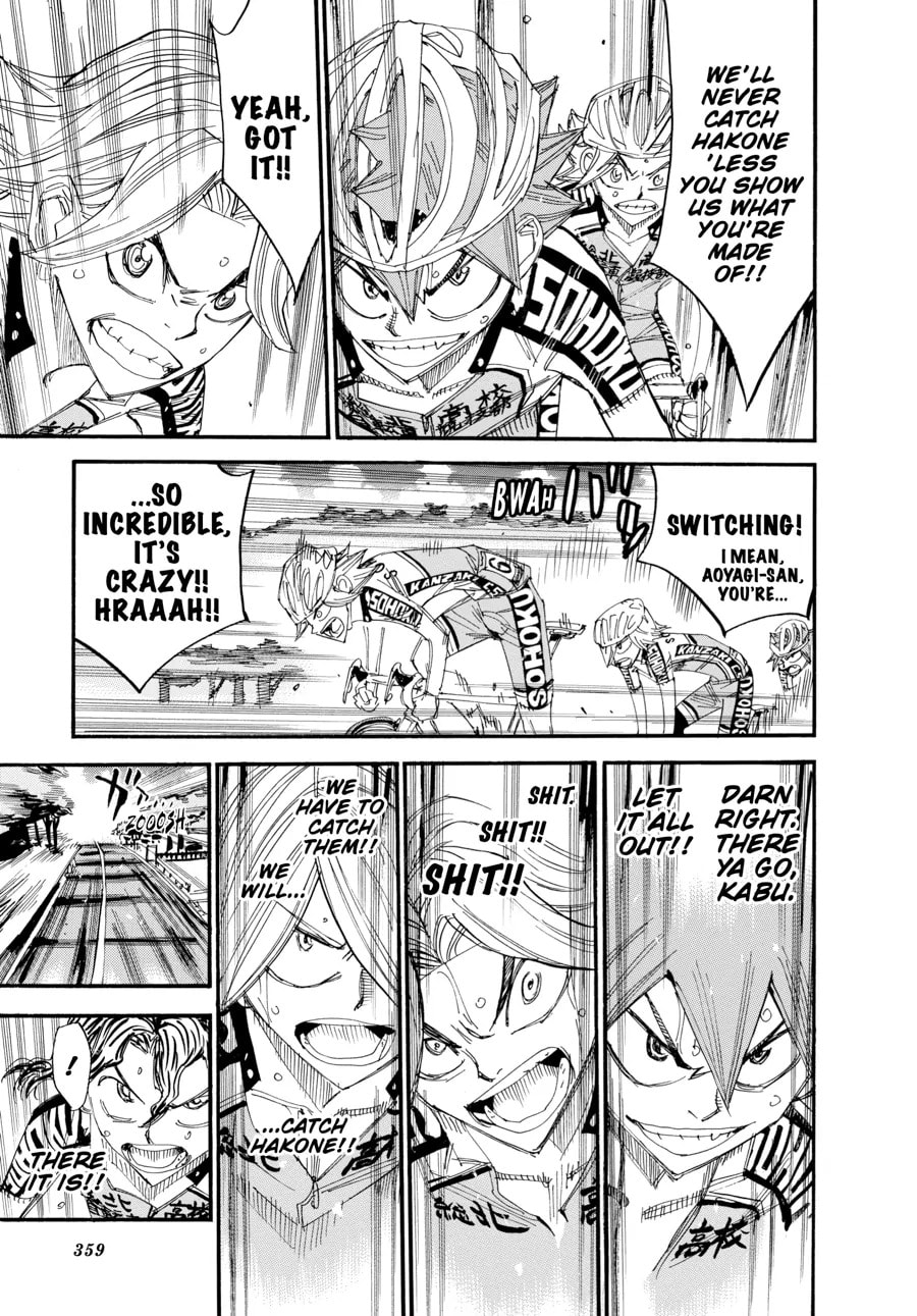 Yowamushi Pedal Chapter 450 page 6 - 