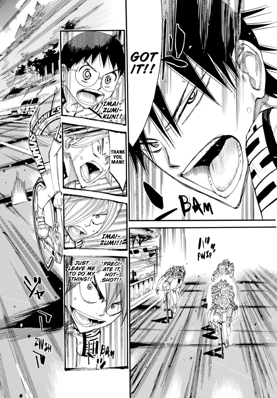 Yowamushi Pedal Chapter 450 page 8 - 