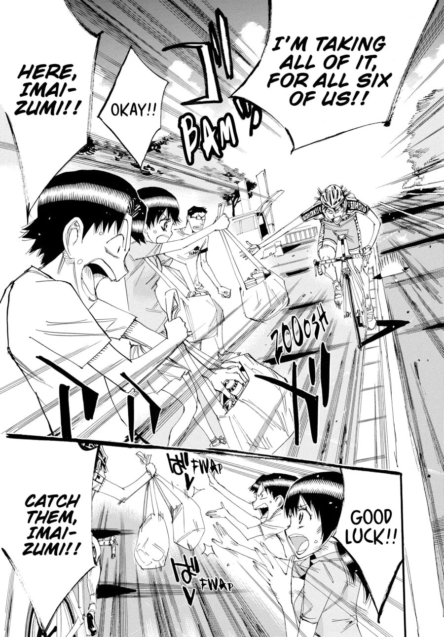 Yowamushi Pedal Chapter 450 page 9 - 