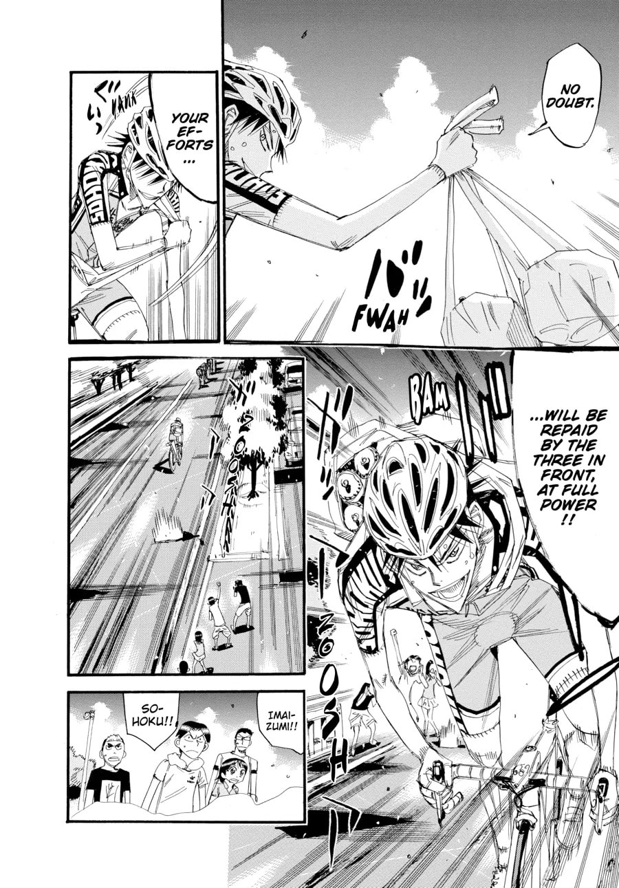 Yowamushi Pedal Chapter 450 page 10 - 