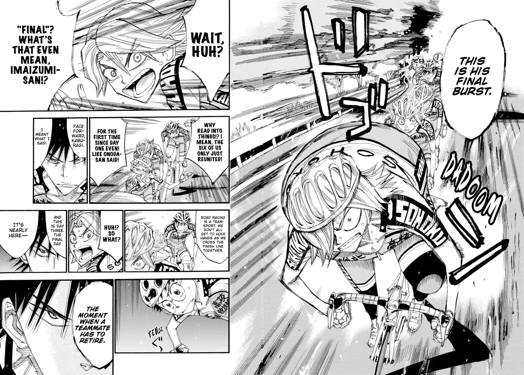 Yowamushi Pedal Chapter 451 page 12 - 