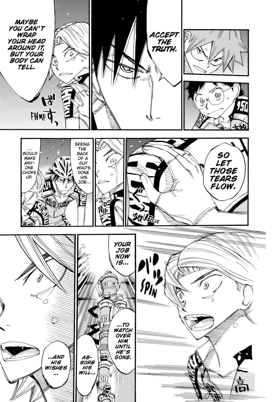 Yowamushi Pedal Chapter 451 page 14 - 