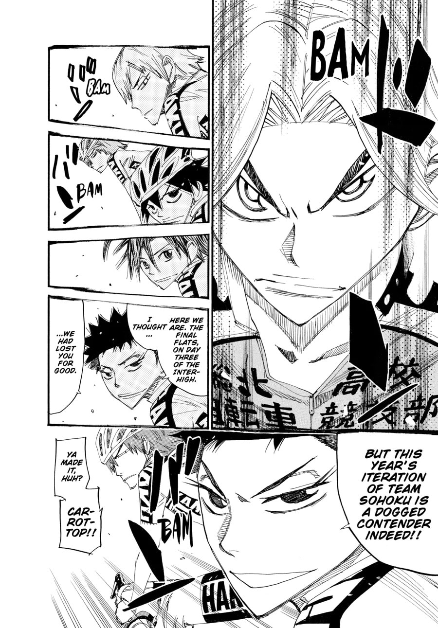 Yowamushi Pedal Chapter 451 page 22 - 