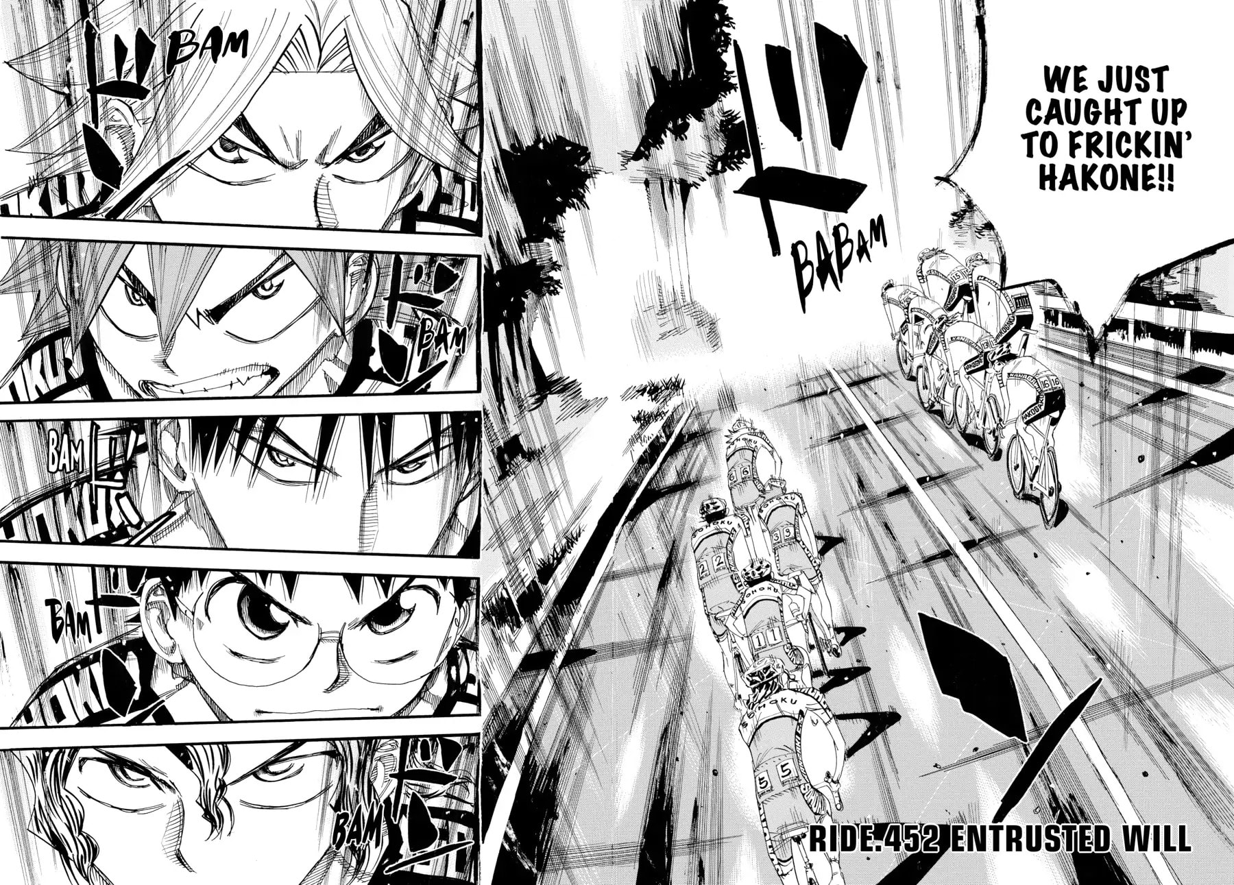 Yowamushi Pedal Chapter 452 page 2 - 