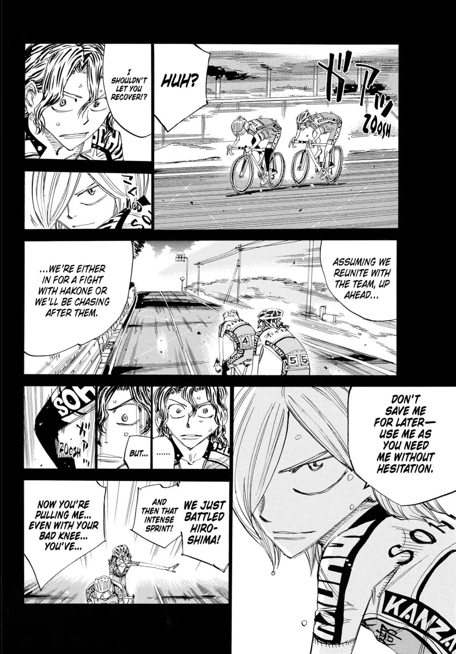 Yowamushi Pedal Chapter 452 page 11 - 