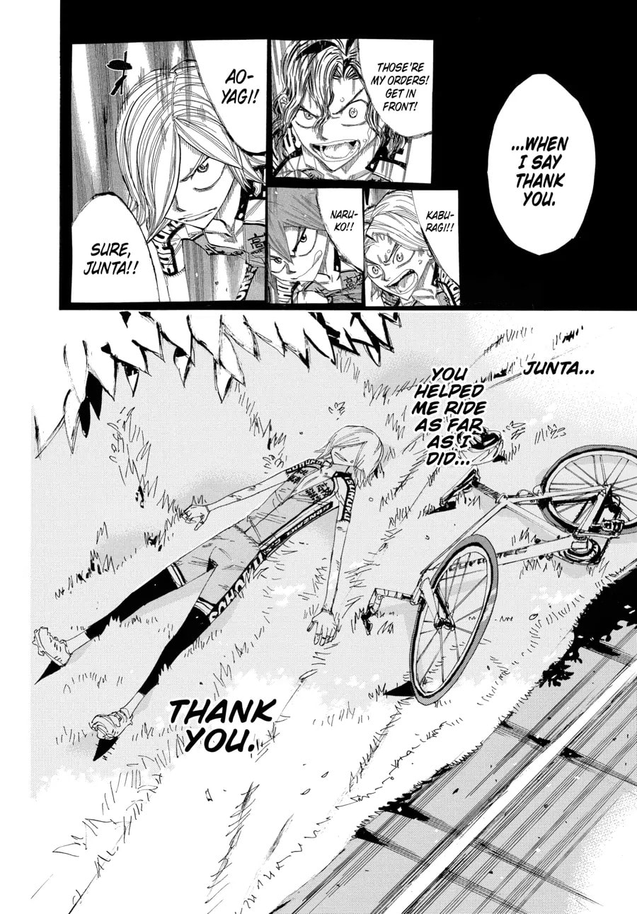 Yowamushi Pedal Chapter 452 page 13 - 