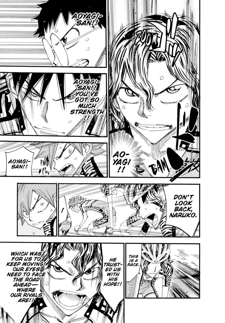 Yowamushi Pedal Chapter 452 page 14 - 