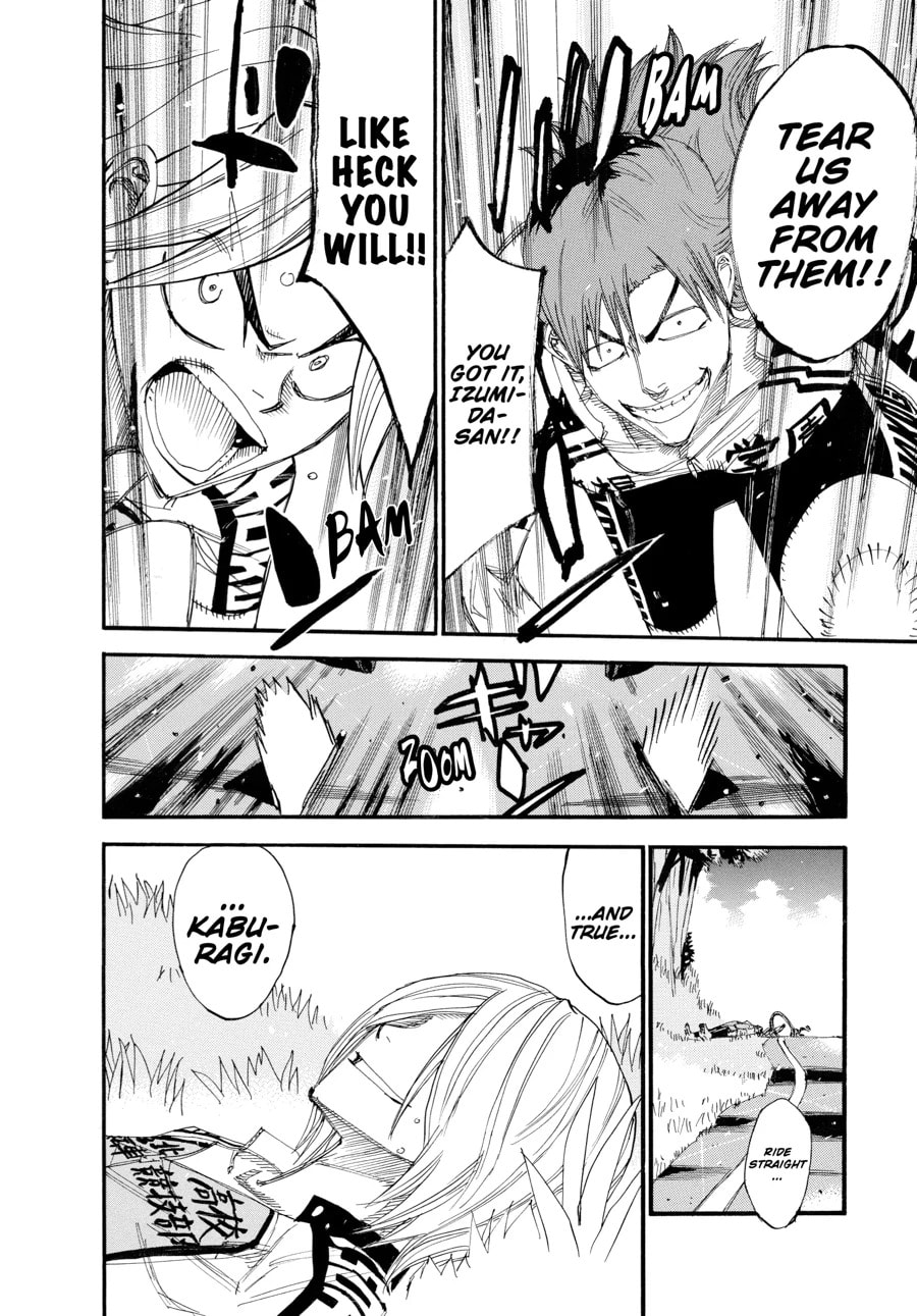Yowamushi Pedal Chapter 452 page 16 - 