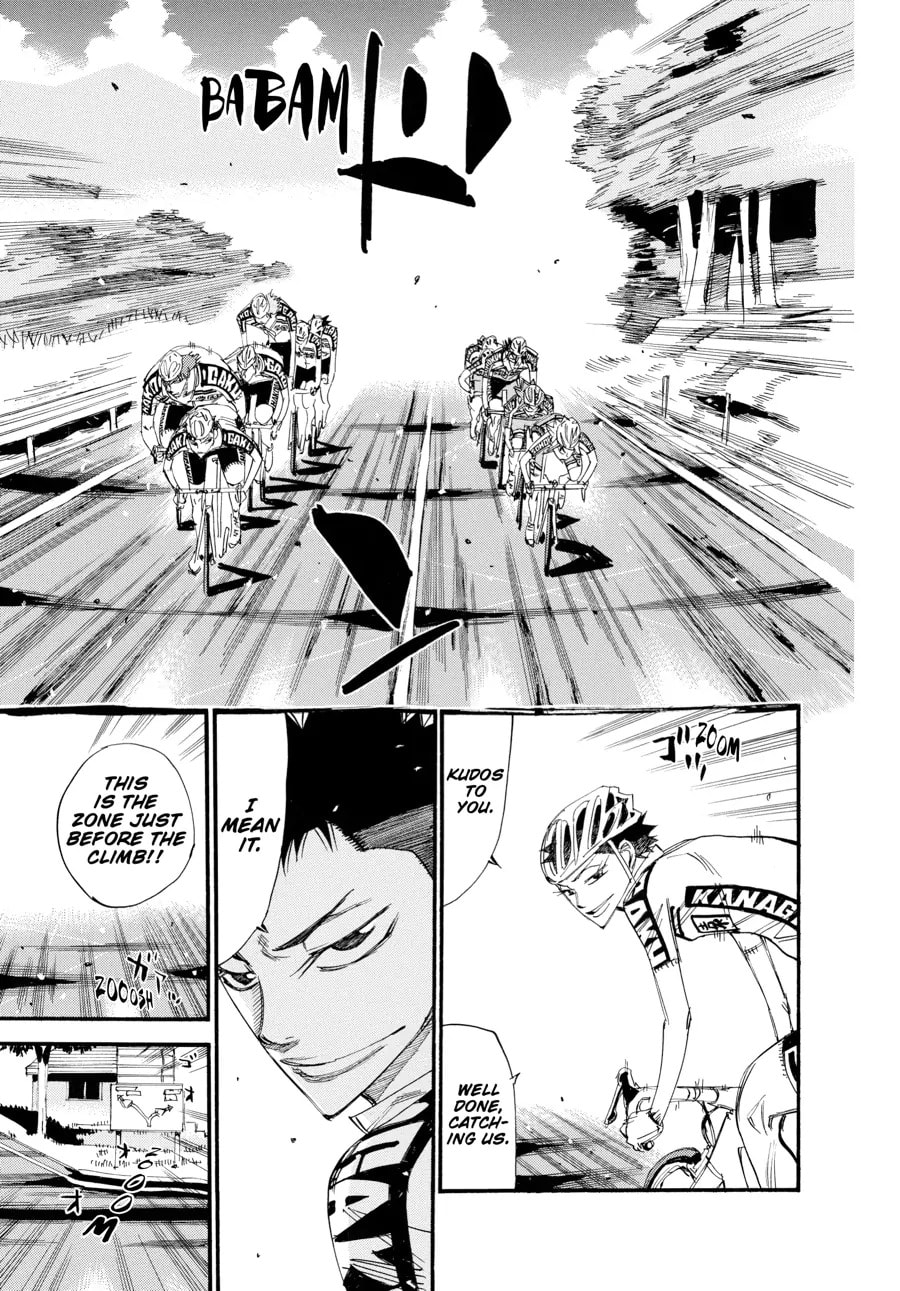 Yowamushi Pedal Chapter 452 page 4 - 