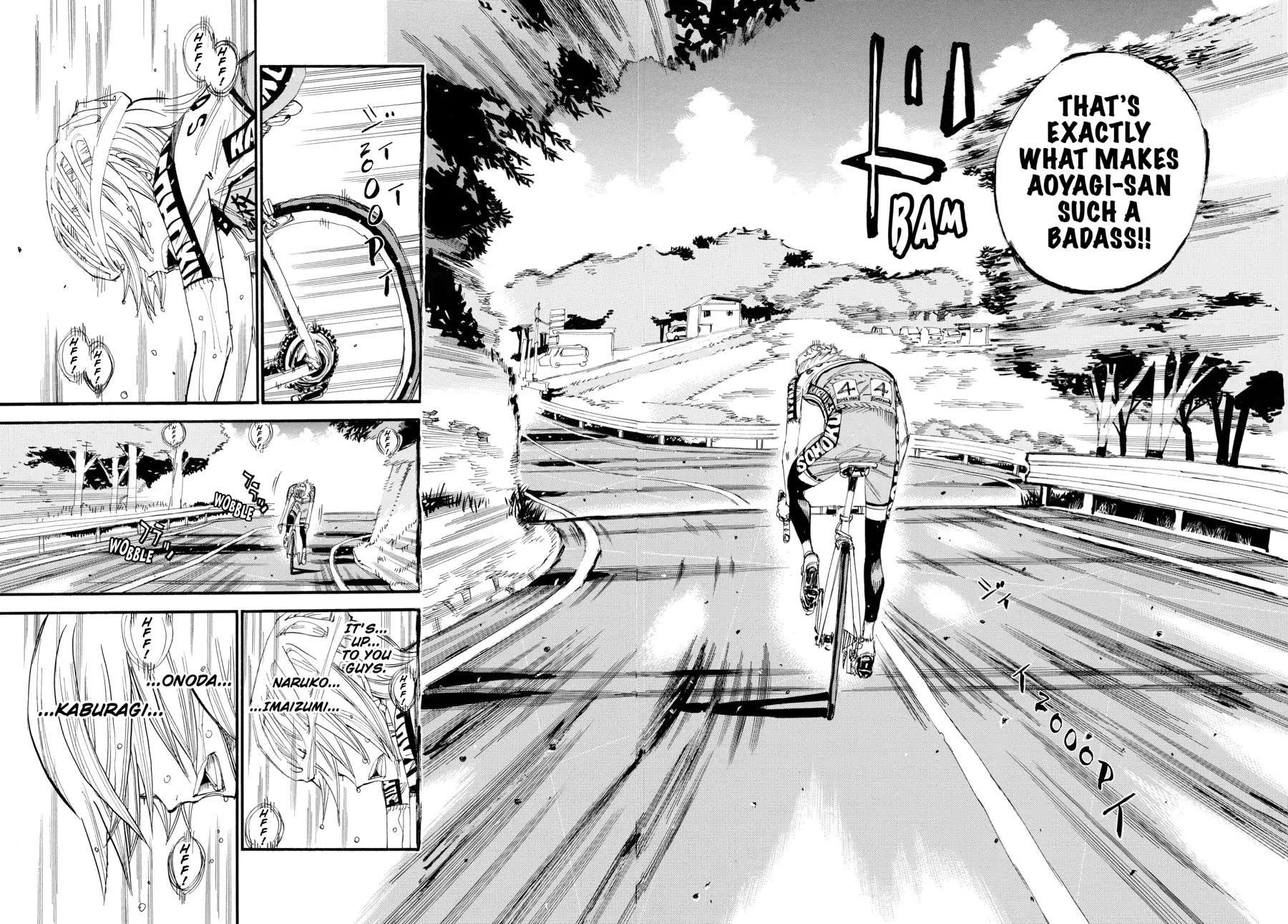 Yowamushi Pedal Chapter 452 page 8 - 