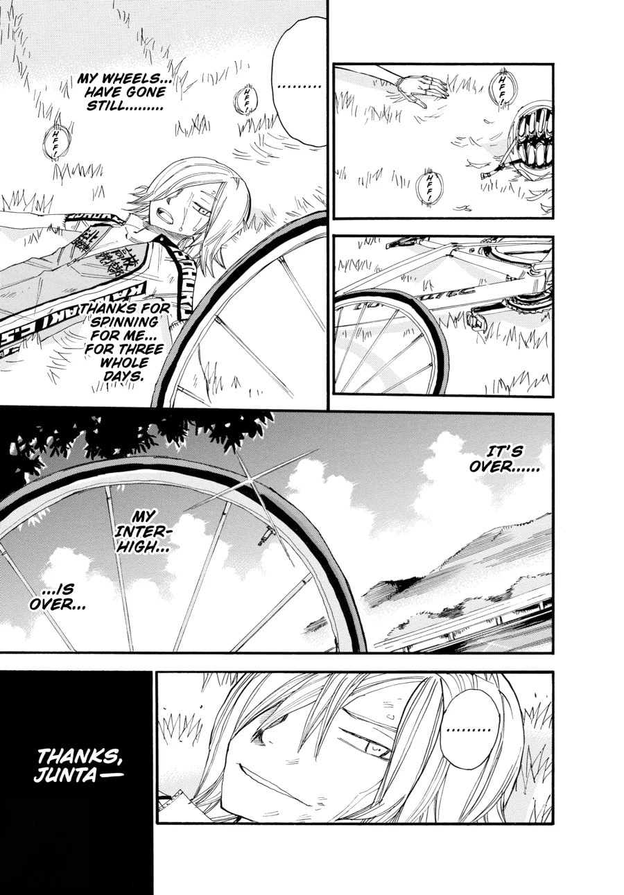 Yowamushi Pedal Chapter 452 page 10 - 