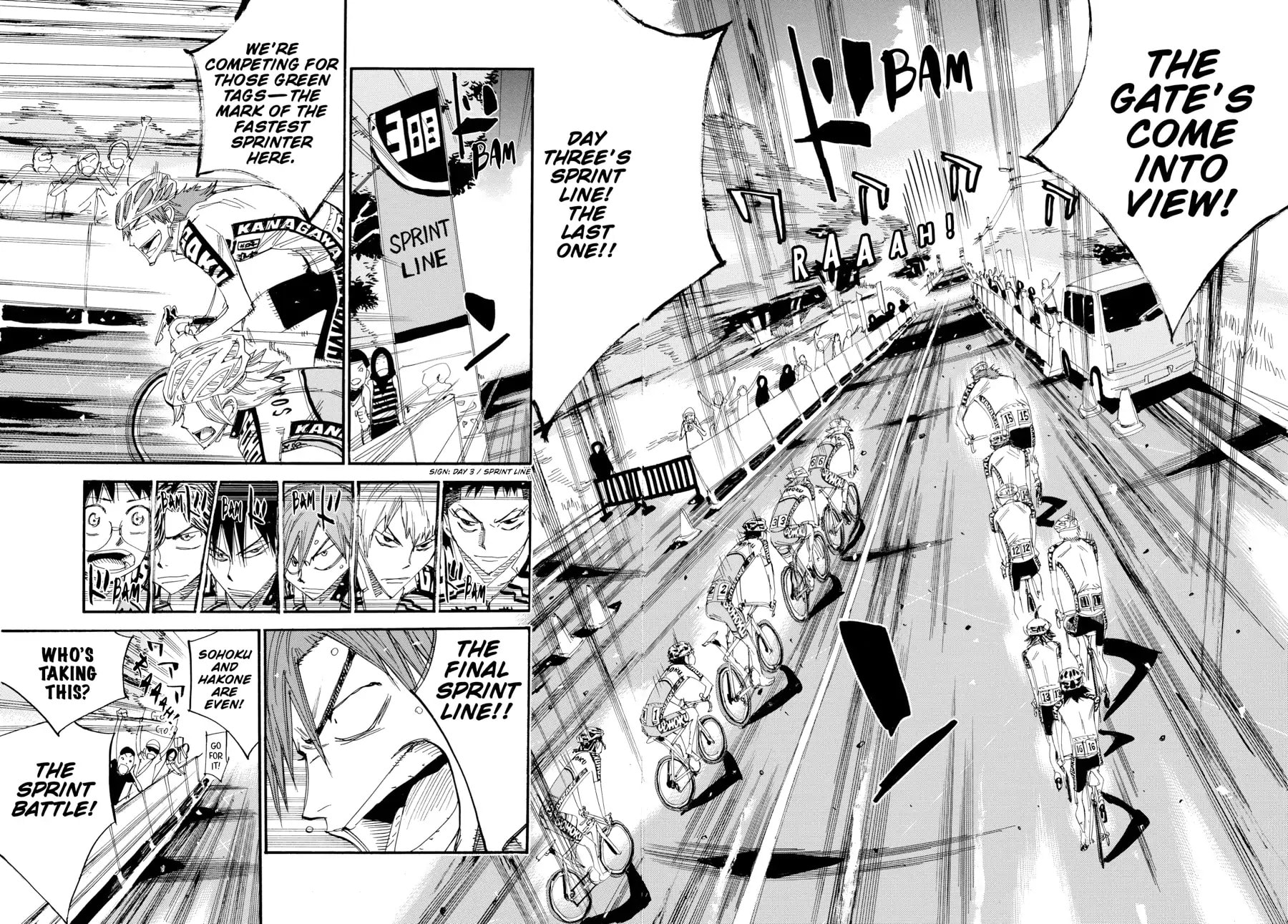 Yowamushi Pedal Chapter 453 page 11 - 