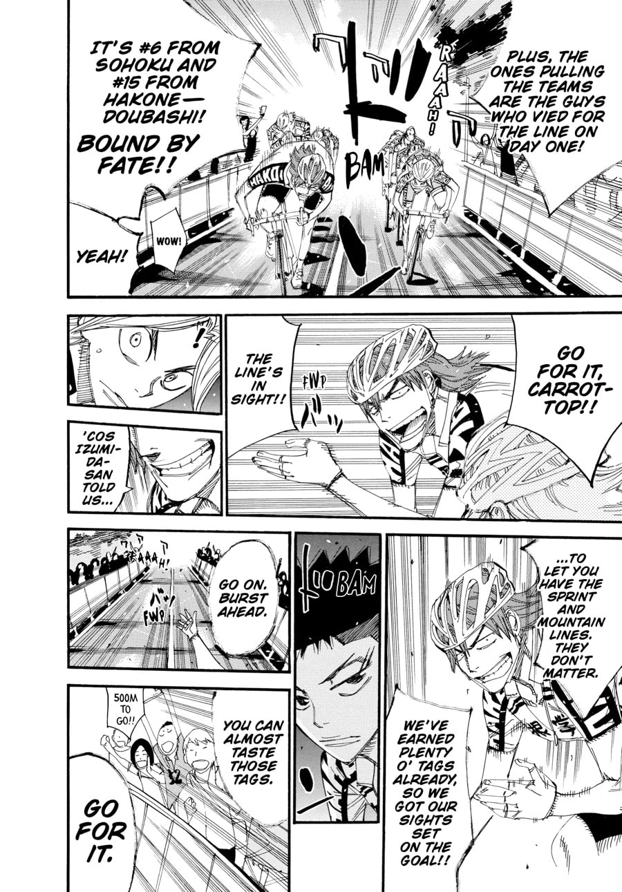 Yowamushi Pedal Chapter 453 page 12 - 