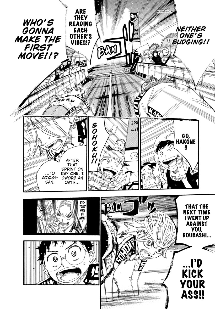 Yowamushi Pedal Chapter 453 page 14 - 