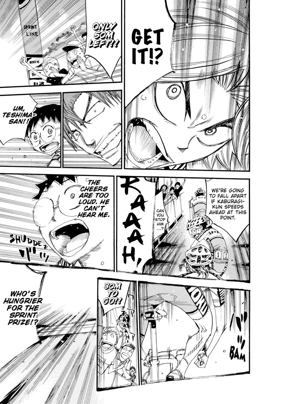 Yowamushi Pedal Chapter 453 page 15 - 