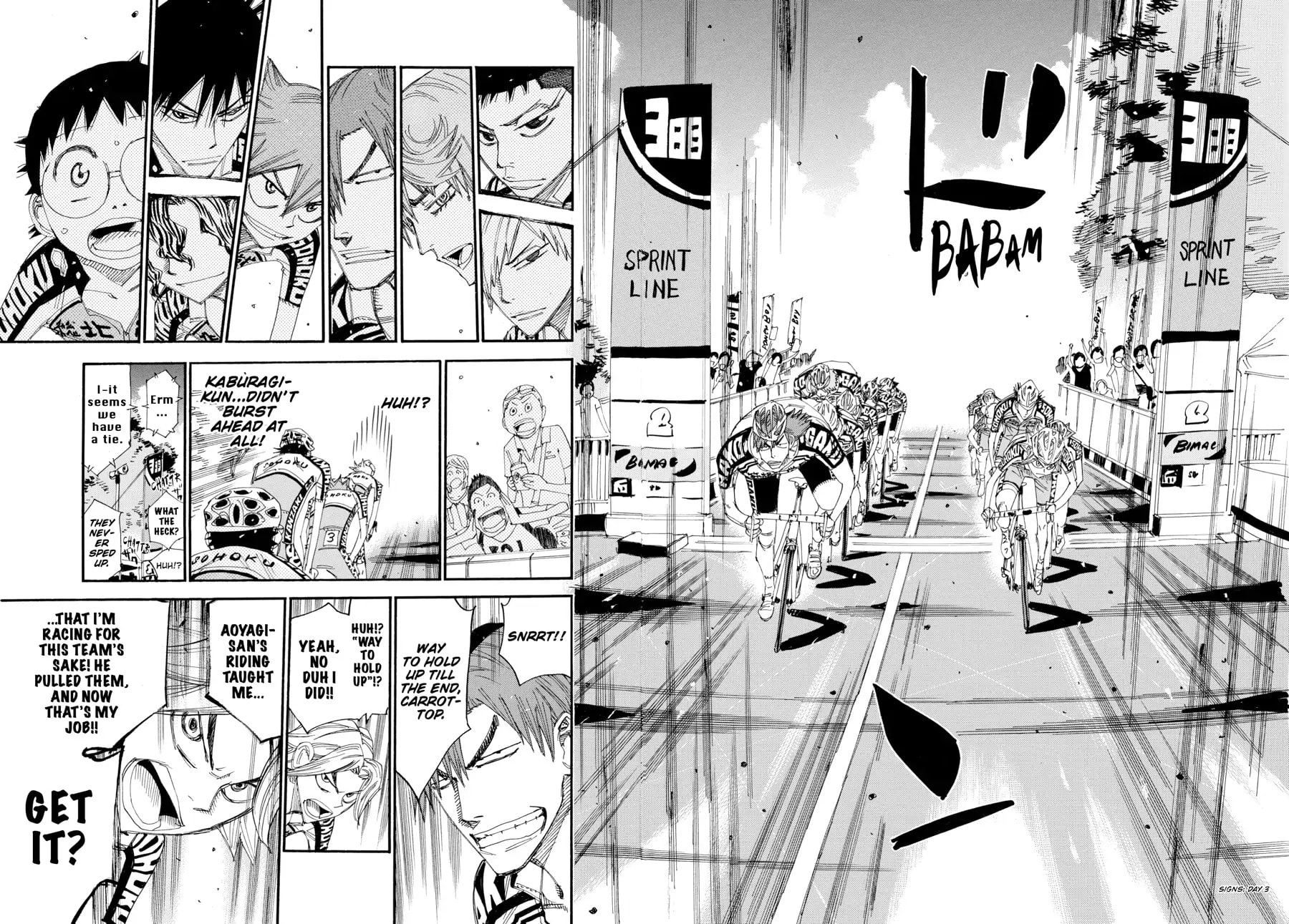 Yowamushi Pedal Chapter 453 page 16 - 