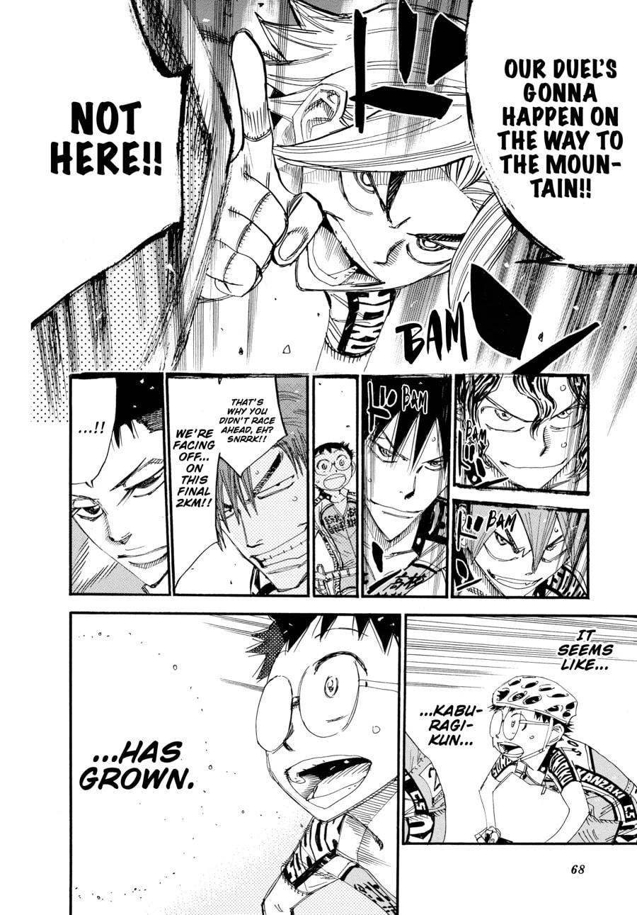 Yowamushi Pedal Chapter 453 page 17 - 