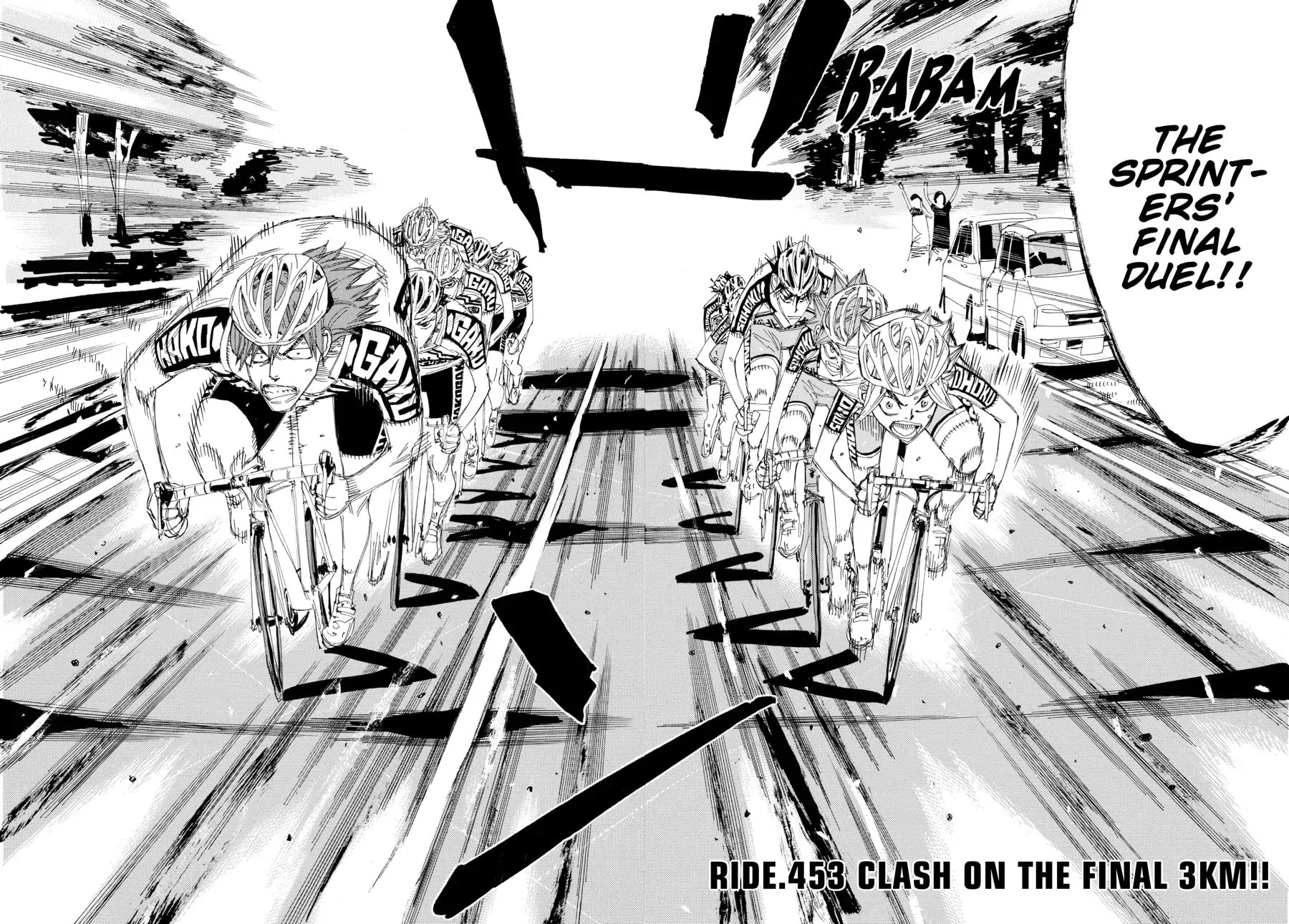 Yowamushi Pedal Chapter 453 page 4 - 