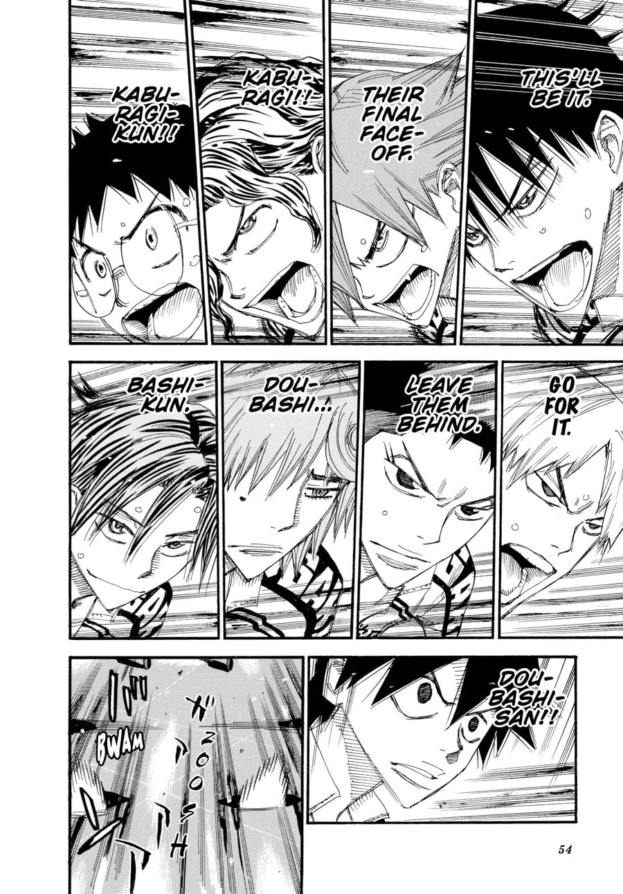 Yowamushi Pedal Chapter 453 page 5 - 