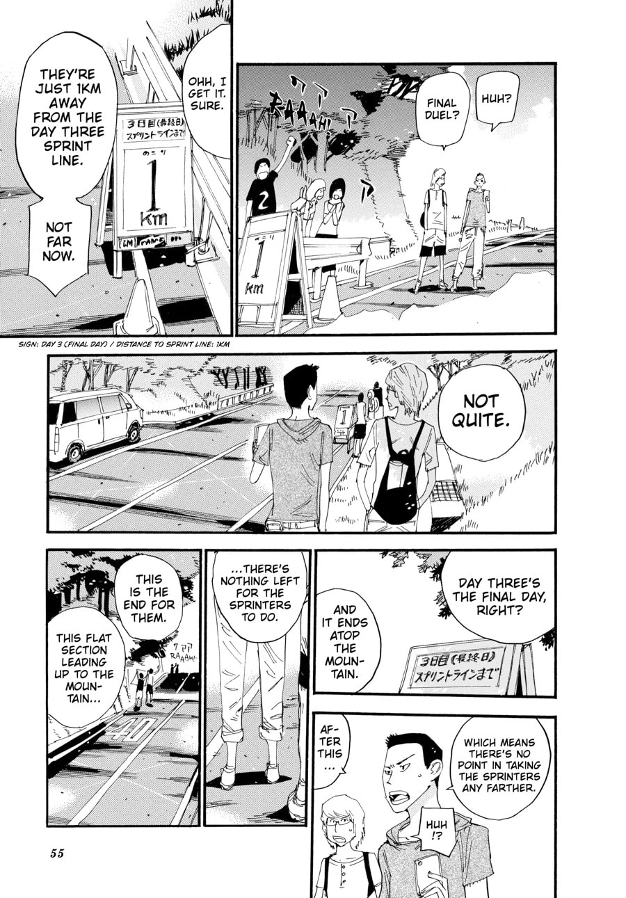Yowamushi Pedal Chapter 453 page 6 - 
