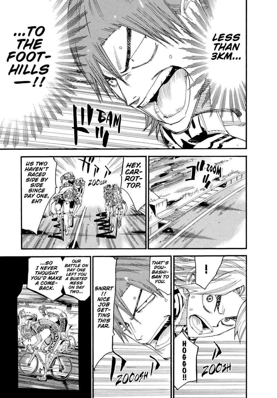Yowamushi Pedal Chapter 453 page 8 - 