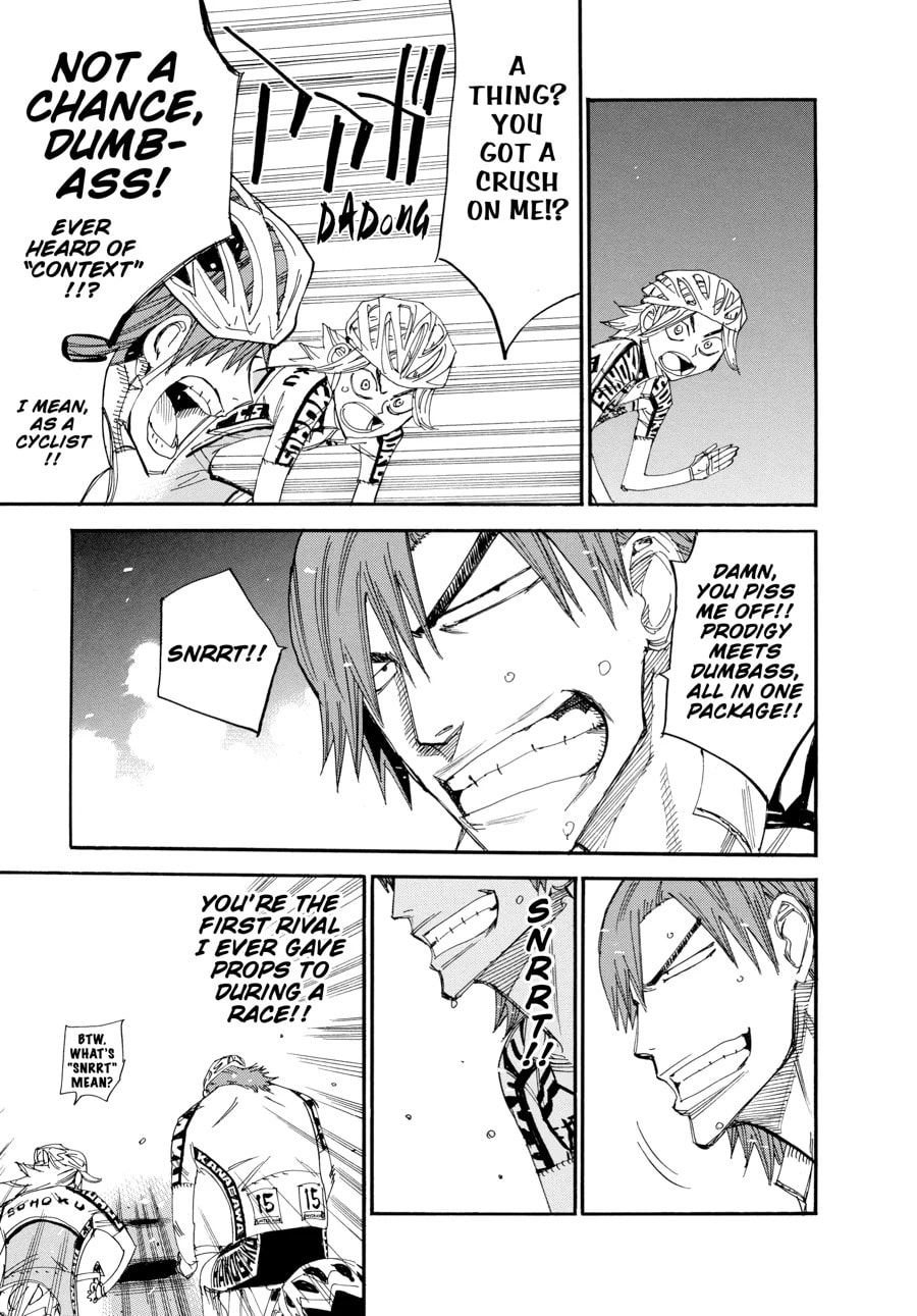 Yowamushi Pedal Chapter 453 page 10 - 