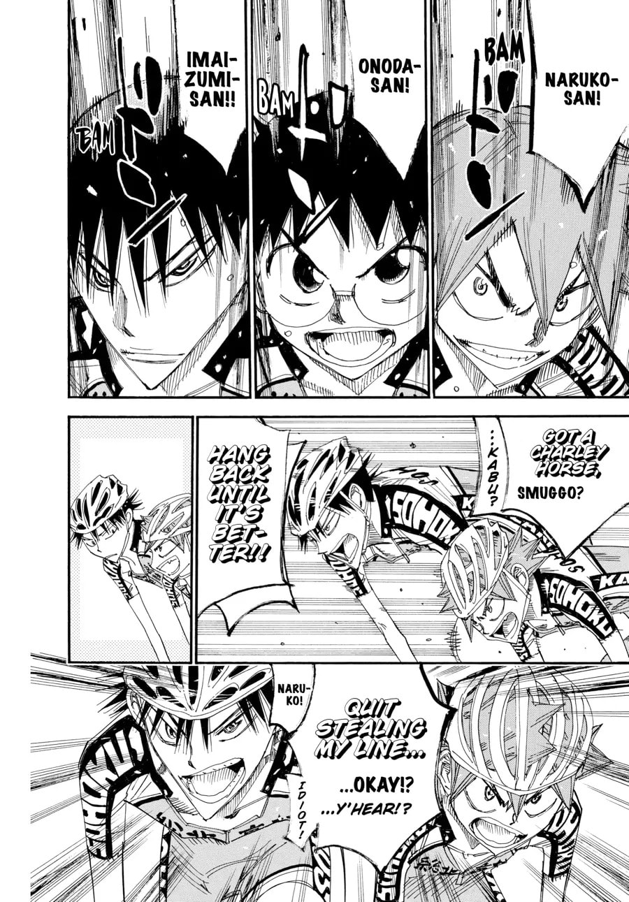 Yowamushi Pedal Chapter 454 page 12 - 