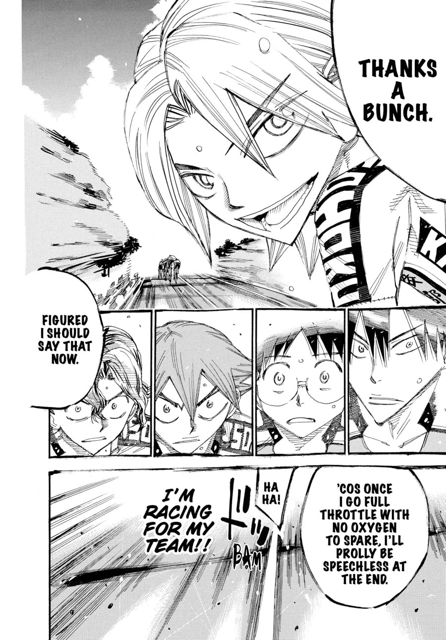 Yowamushi Pedal Chapter 454 page 16 - 