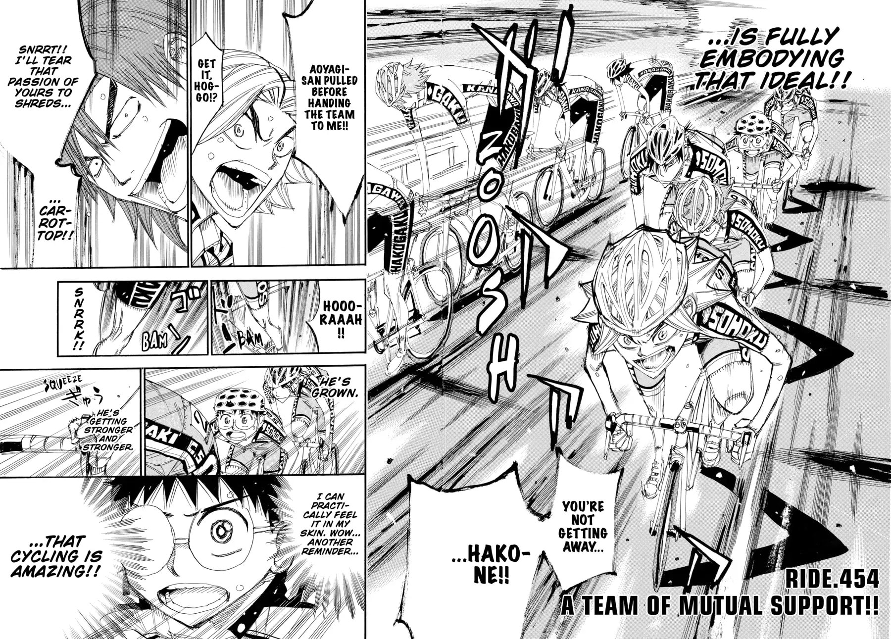 Yowamushi Pedal Chapter 454 page 4 - 
