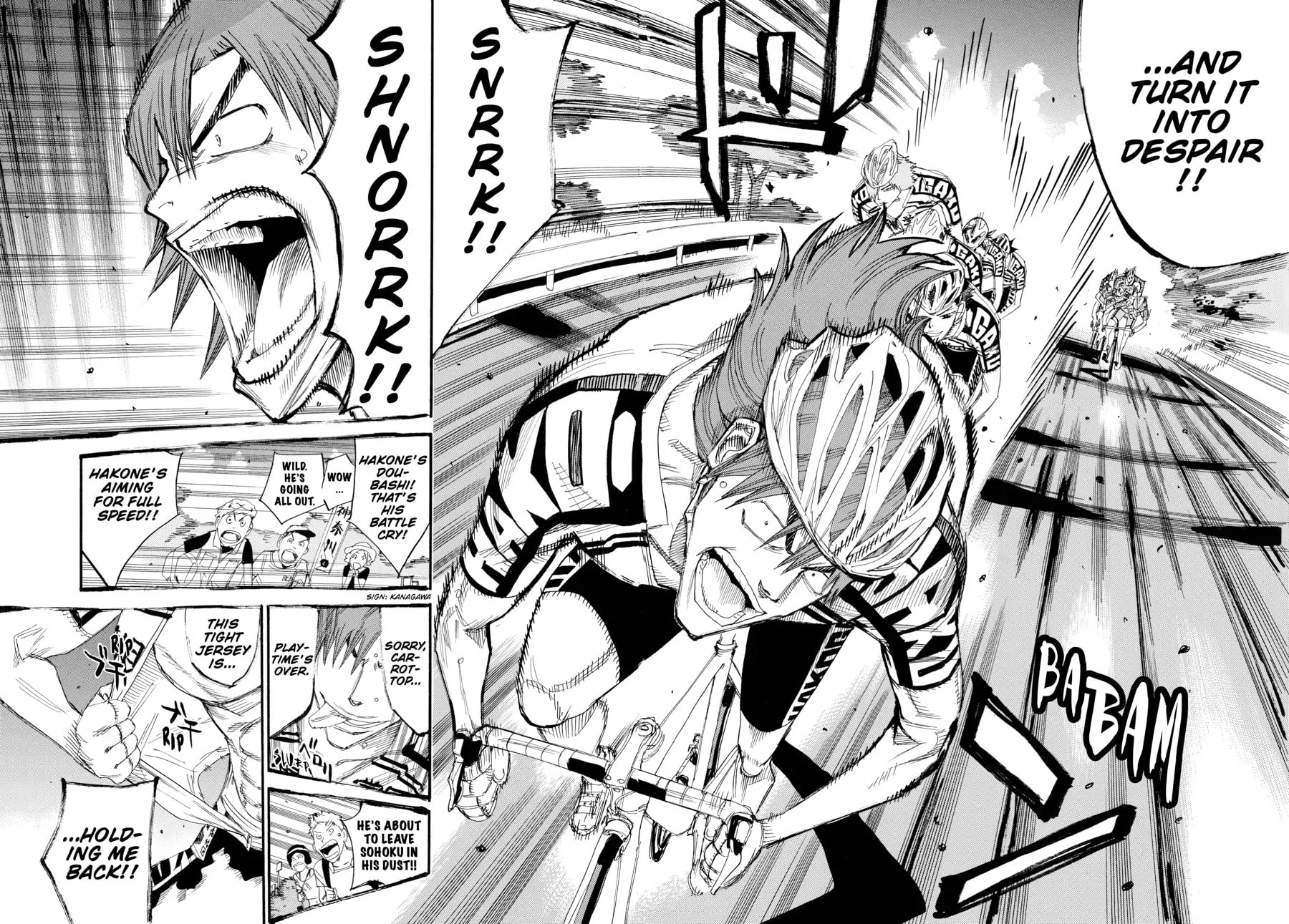 Yowamushi Pedal Chapter 454 page 7 - 