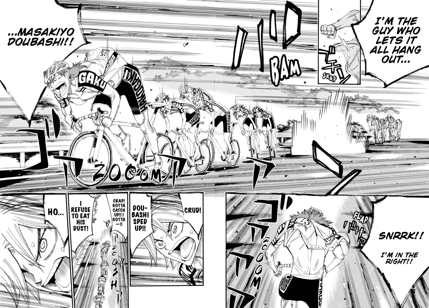 Yowamushi Pedal Chapter 454 page 8 - 