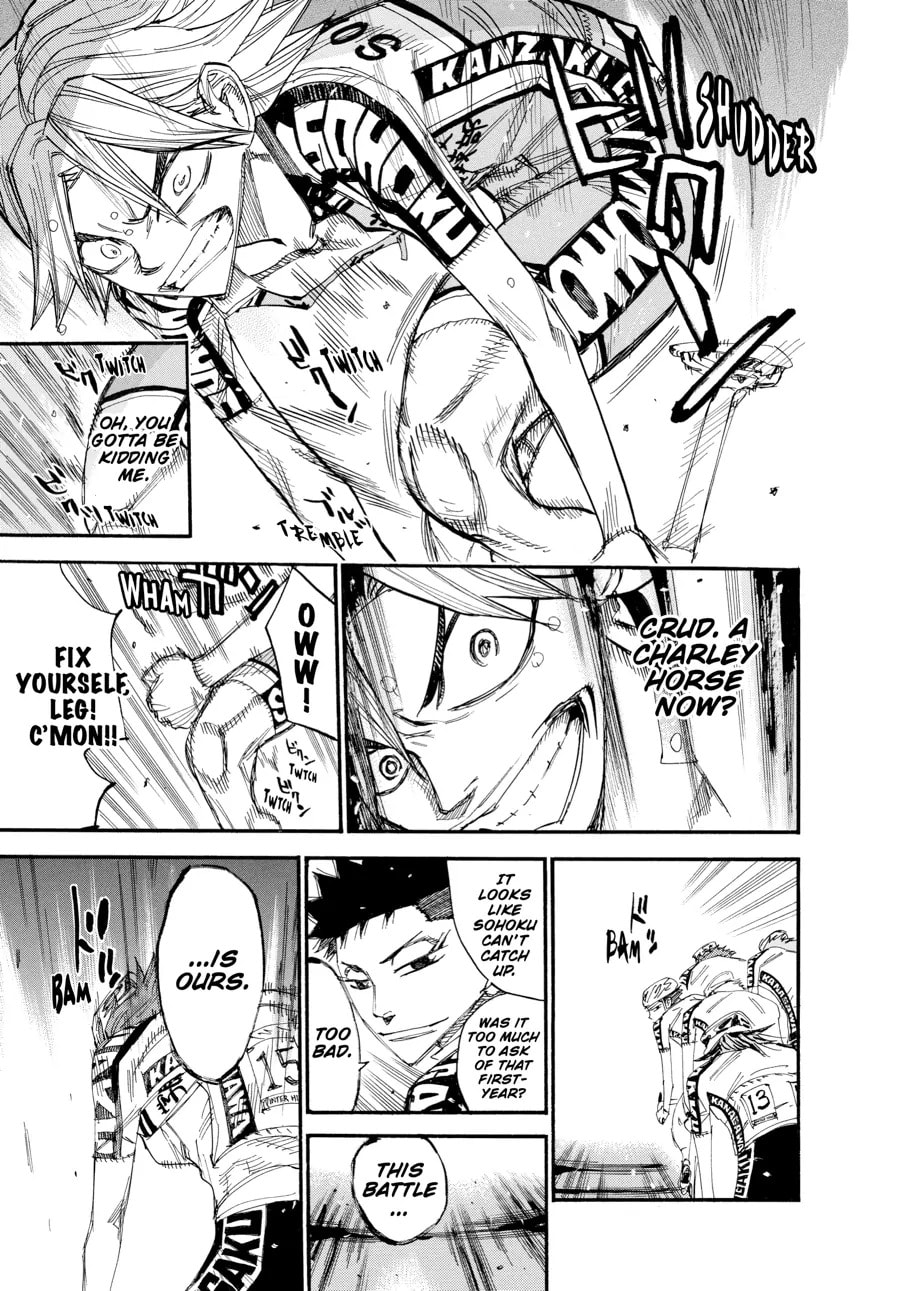 Yowamushi Pedal Chapter 454 page 10 - 