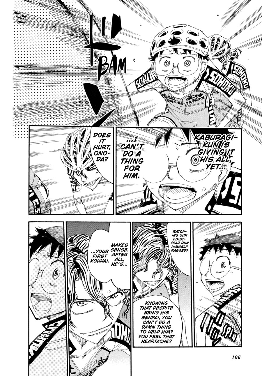 Yowamushi Pedal Chapter 455 page 14 - 