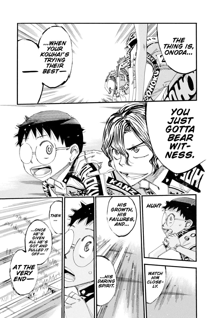 Yowamushi Pedal Chapter 455 page 15 - 