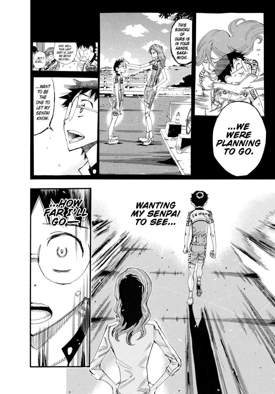Yowamushi Pedal Chapter 455 page 17 - 