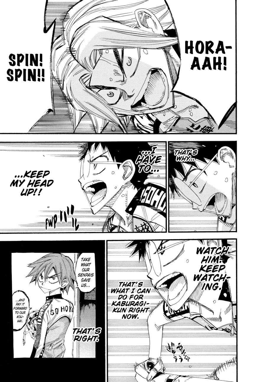 Yowamushi Pedal Chapter 455 page 18 - 