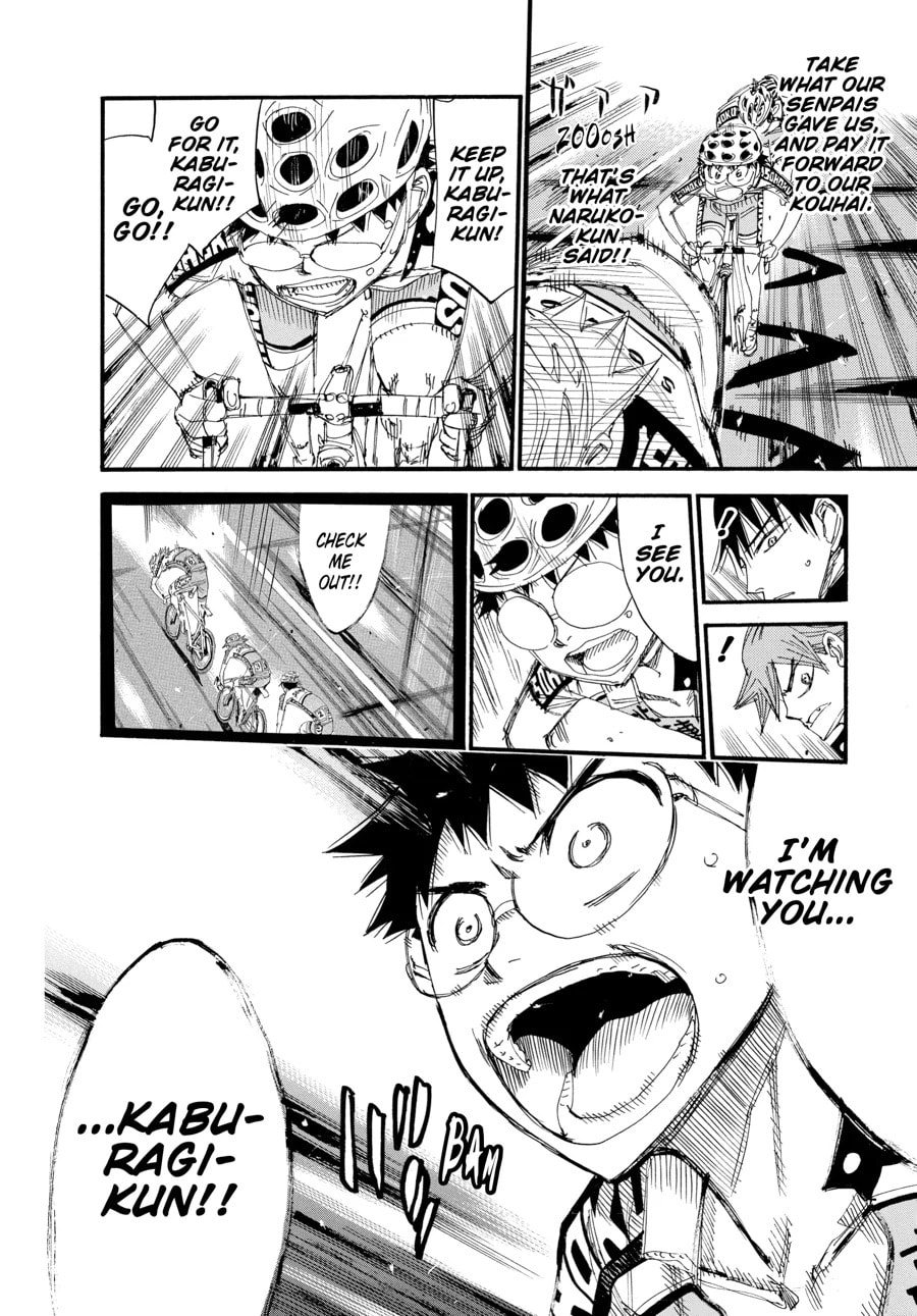 Yowamushi Pedal Chapter 455 page 19 - 
