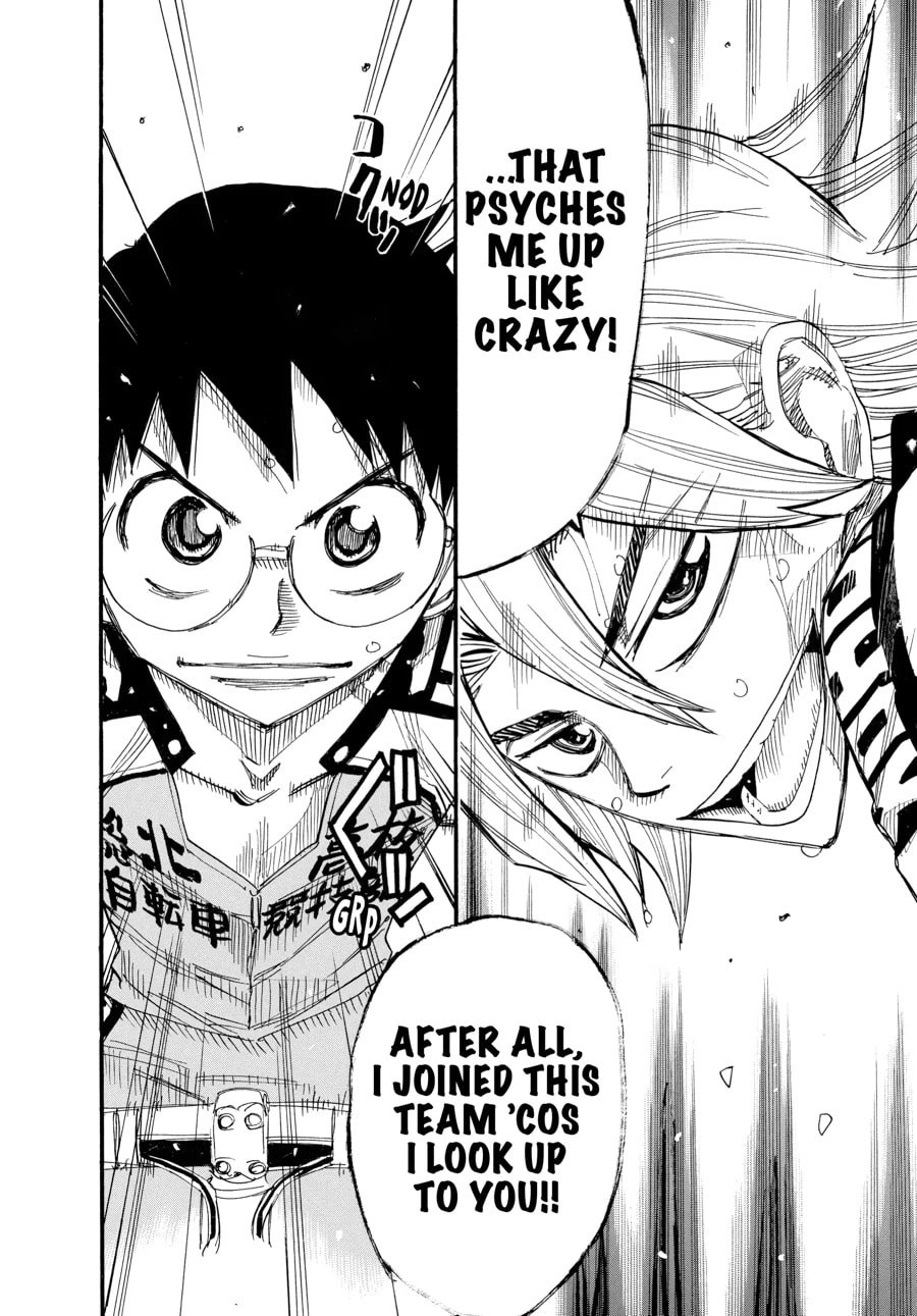 Yowamushi Pedal Chapter 455 page 21 - 