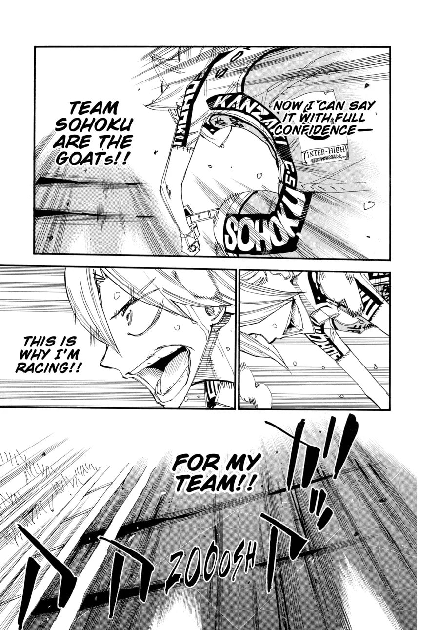 Yowamushi Pedal Chapter 455 page 4 - 