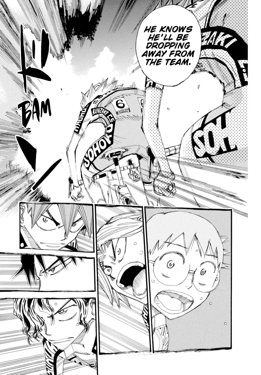 Yowamushi Pedal Chapter 455 page 7 - 