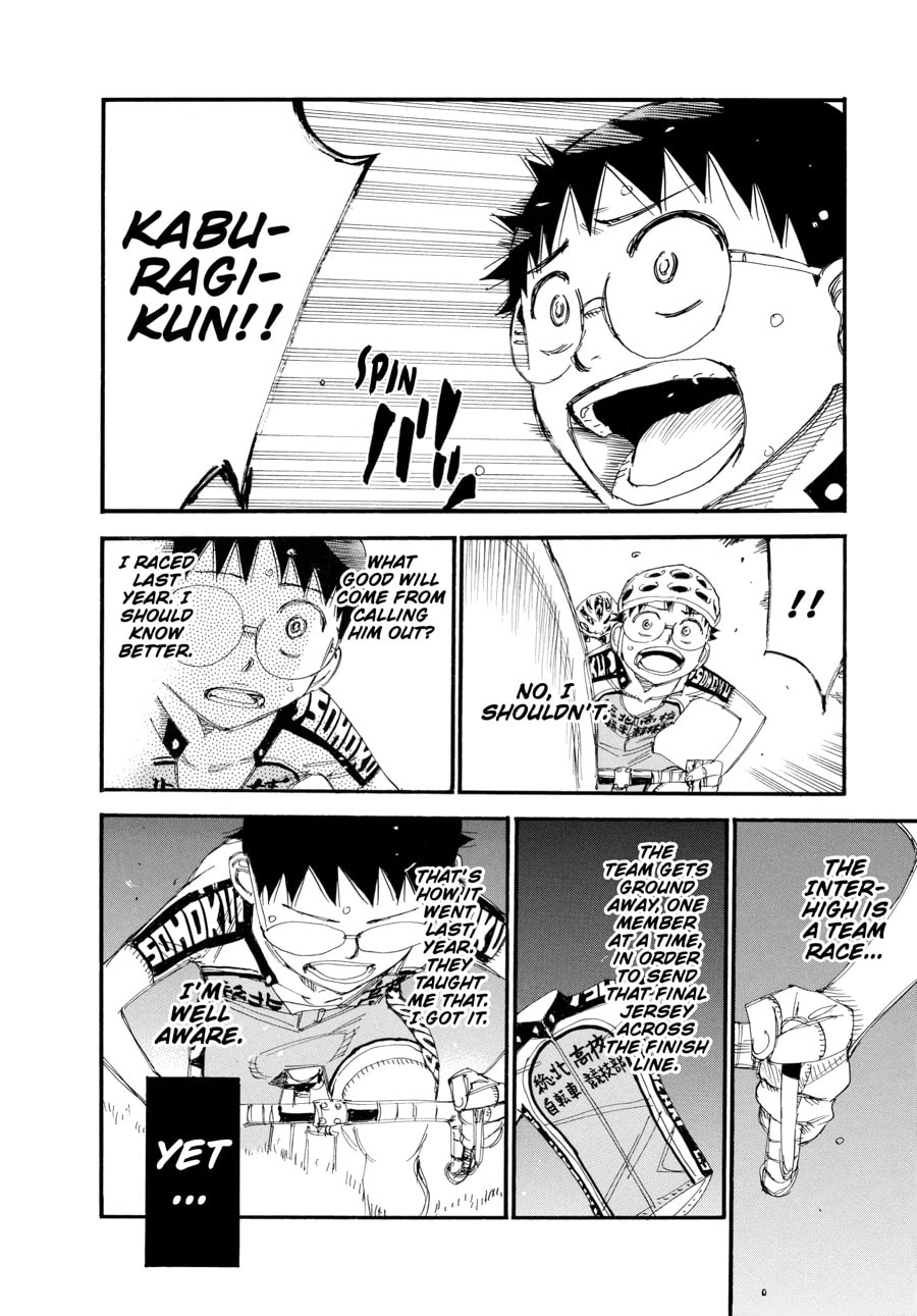 Yowamushi Pedal Chapter 455 page 8 - 