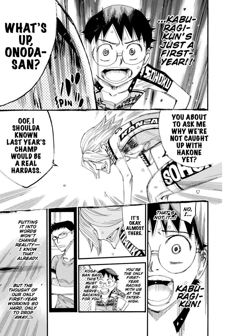 Yowamushi Pedal Chapter 455 page 9 - 