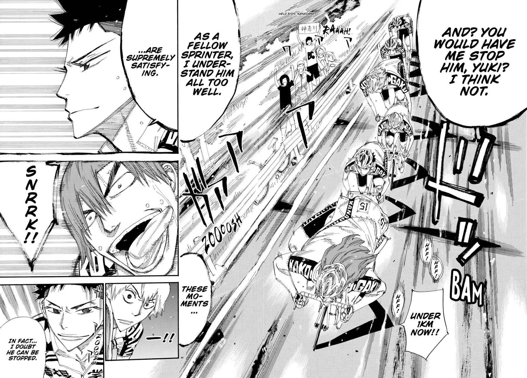 Yowamushi Pedal Chapter 456 page 2 - 